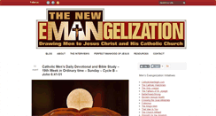 Desktop Screenshot of newemangelization.com